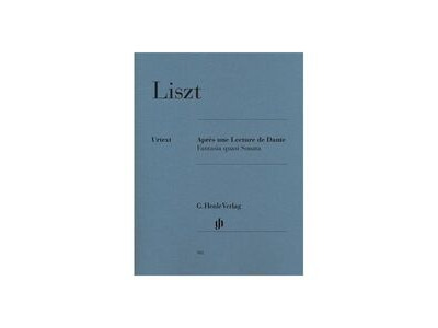 Henle Liszt - Apr&egrave;s Une Lecture De Dante - Fantasia Quasi Sonata 