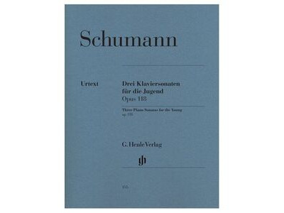 Henle Schumann - Three Piano Sonatas For The Young Op.118 - Urtext 