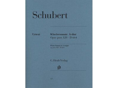 Henle Schubert- Piano Sonata in A major D.664