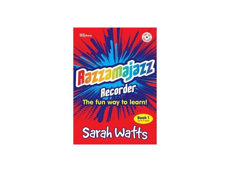 Kevin Mayhew Razzamajazz Recorder Book 1 (Book & CD) By Sarah Watts click to zoom image