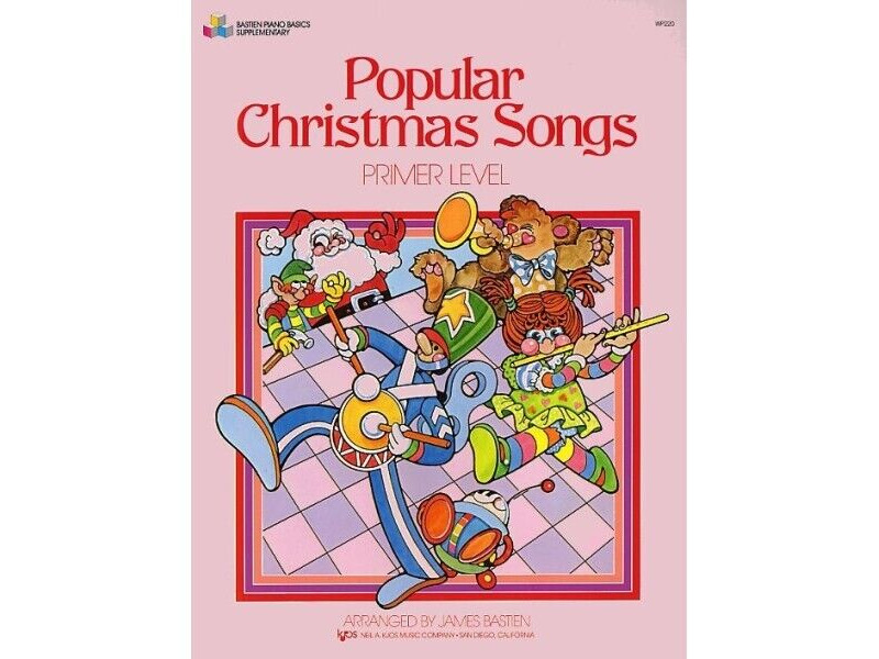 Kjos Music Popular Christmas Songs Primer Level Piano click to zoom image