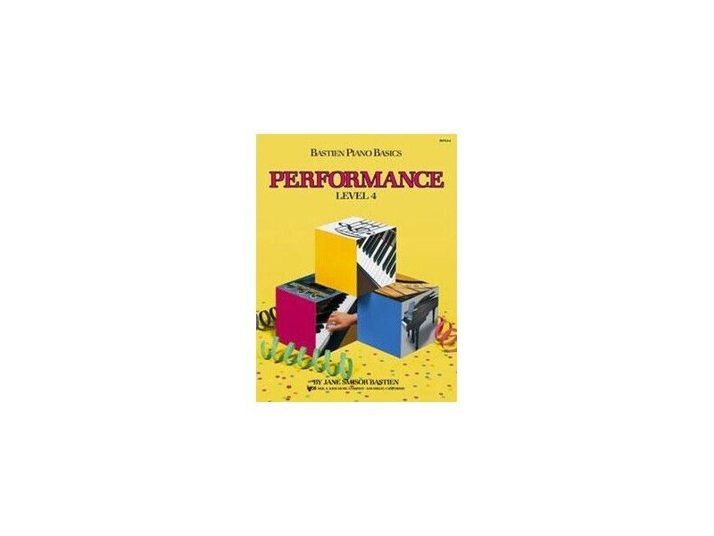 Kjos Music Bastien Piano Basics Performance Level 4 WP214 click to zoom image