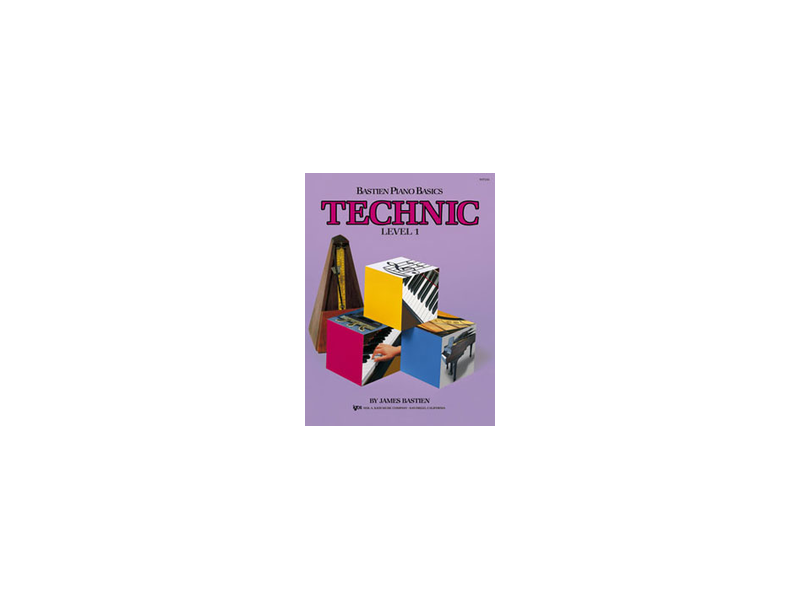 Kjos Music Bastien Piano Basics Technic Level 1 WP216 click to zoom image