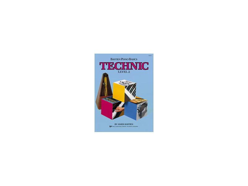 Kjos Music Bastien Piano Basics Technic Level 2 WP217 click to zoom image