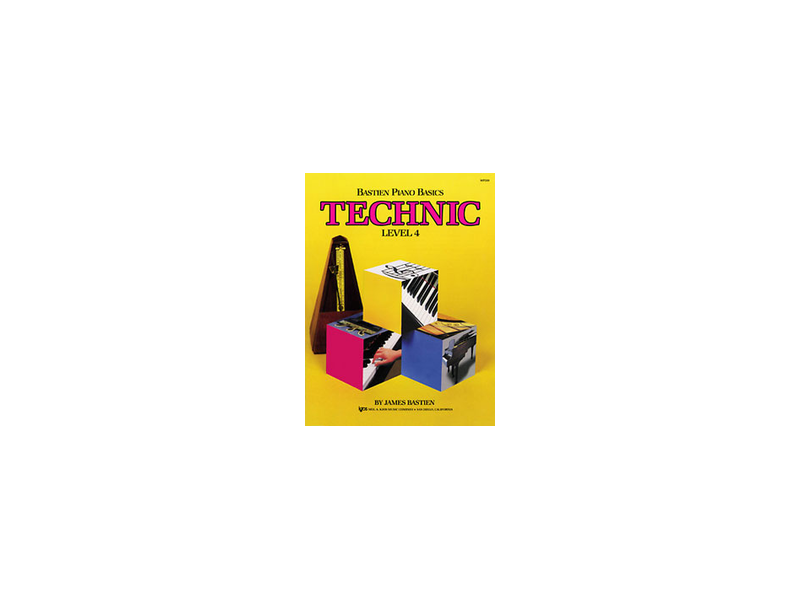 Kjos Music Bastien Piano Basics Technic Level 4 WP219 click to zoom image