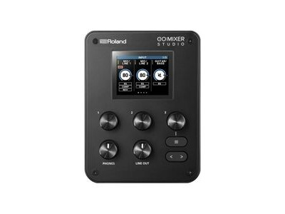 Roland GO:MIXER STUDIO Portable Audio Mixer &amp; USB Interface 