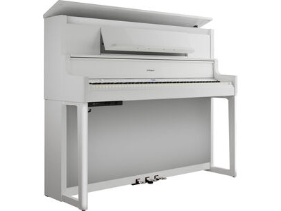 Roland LX-9 Digital Piano Polished White click to zoom image