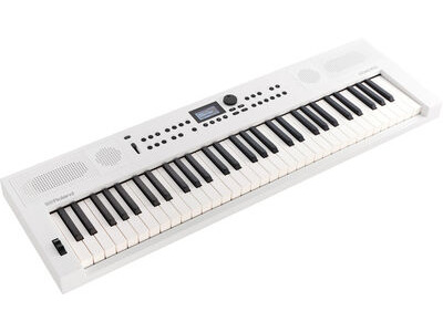 Roland GO:KEYS 5 Keyboard Graphite - Music Creation Keyboard 61 Key White click to zoom image