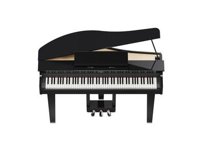 Roland GP-3 Slimline Baby Grand Piano Polished Ebony click to zoom image