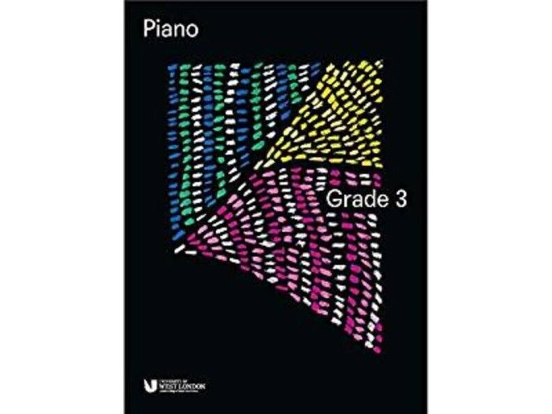 LCM Piano 2018 - 2020 Grade 3 click to zoom image