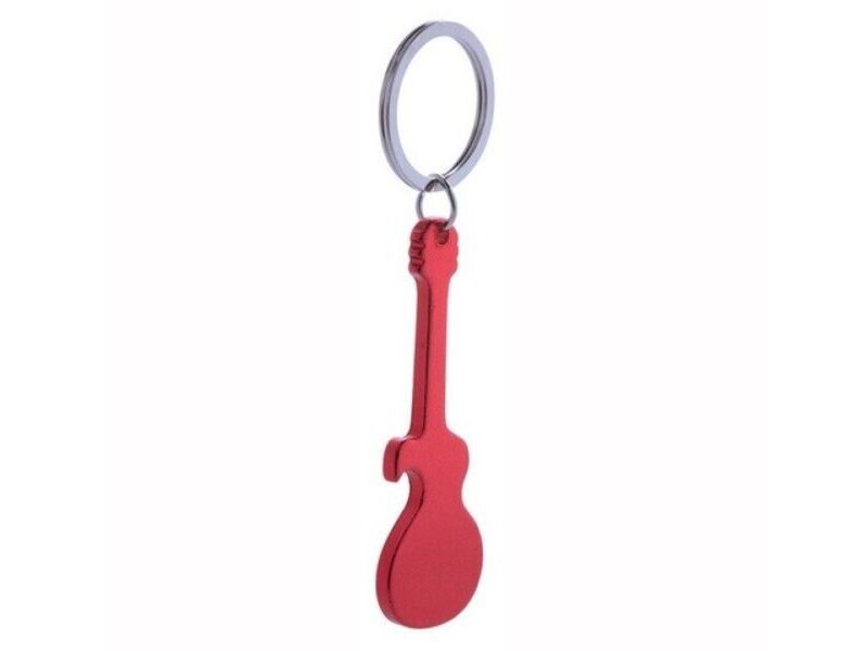 Music Gifts Company Electric Guitar Keyring Bottle Opener click to zoom image