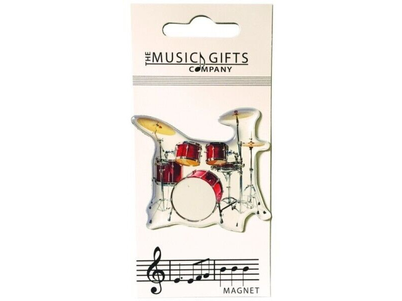 Music Gifts Company Fridge Magnet - Drum Kit click to zoom image