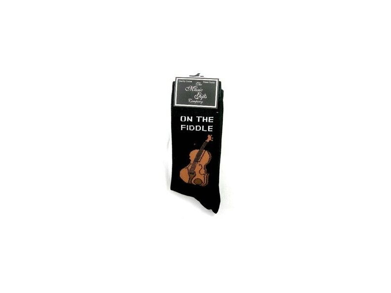 Music Gifts Company Socks On The Fiddle click to zoom image