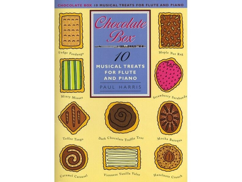 Novello Chocolate Box 10 Musical Treats for Flute and Piano click to zoom image