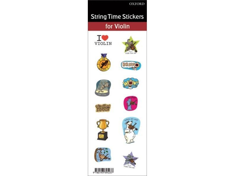 Oxford University Press Fiddle Time Stickers click to zoom image