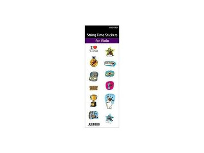 Oxford University Press Viola Time Stickers 