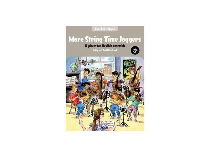 Oxford University Press More String Time Joggers Teacher's Book (Bk&CD) click to zoom image