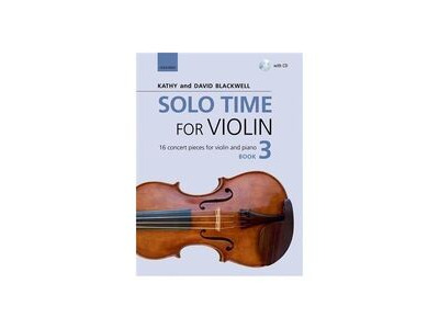Oxford University Press Solo Time For Violin Book 3