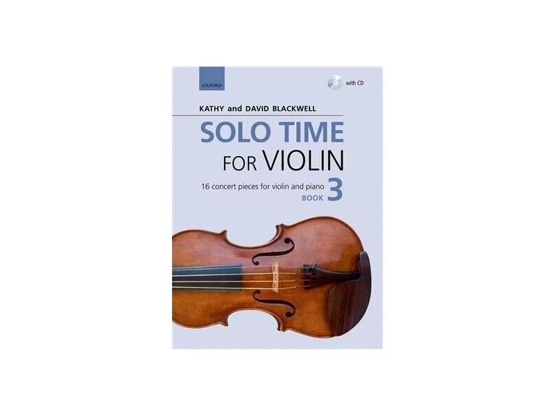 Oxford University Press Solo Time For Violin Book 3 click to zoom image