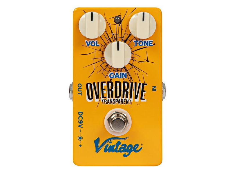 JHS Vintage VFX08 Transparent Overdrive Pedal click to zoom image