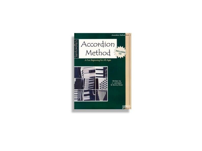 Santorella Santorellas Accordion Method Book 2 Book & CD click to zoom image