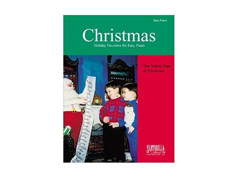 Santorella Christmas Holiday Favourites for Easy Piano The Twelve Days Of Christmas click to zoom image