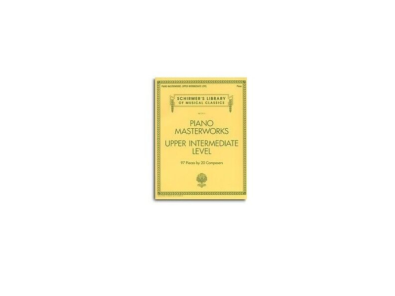 Schirmer Piano Masterworks - Upper Intermediate Level click to zoom image
