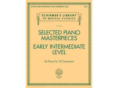 Schirmer Selected Piano Masterpieces - Early Intermediate click to zoom image
