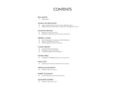 Schirmer Selected Piano Masterpieces - Early Advanced Level 