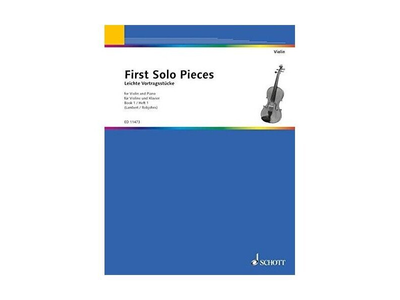 Schott First Solo Pieces for Violin and Piano click to zoom image