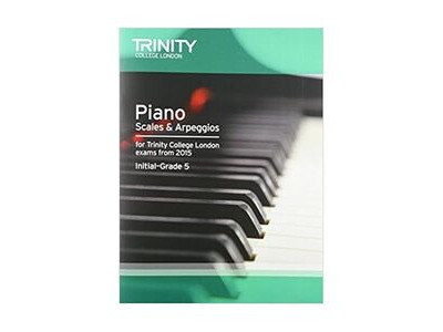 Trinity Piano Scales & Arpeggios From 2015 Initial-Grade5