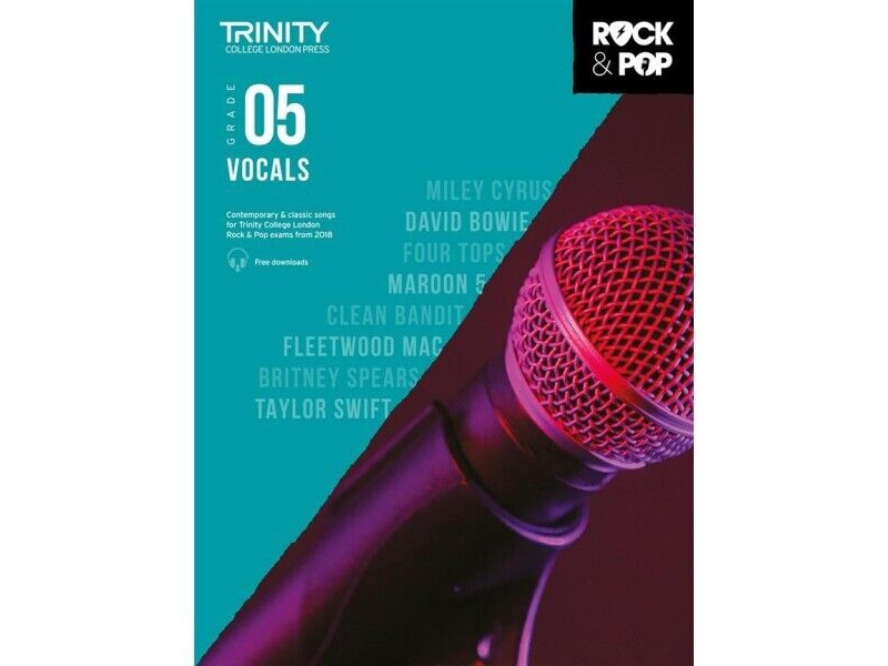 Trinity Rock and Pop Vocals grade 5 click to zoom image