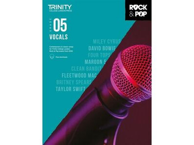 Trinity Rock and Pop Vocals grade 5 