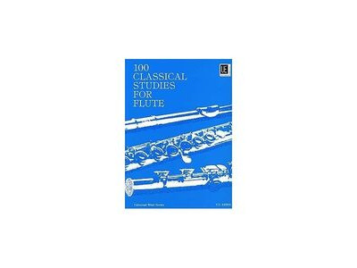 Universal Edition 100 Classical Studies for Flute