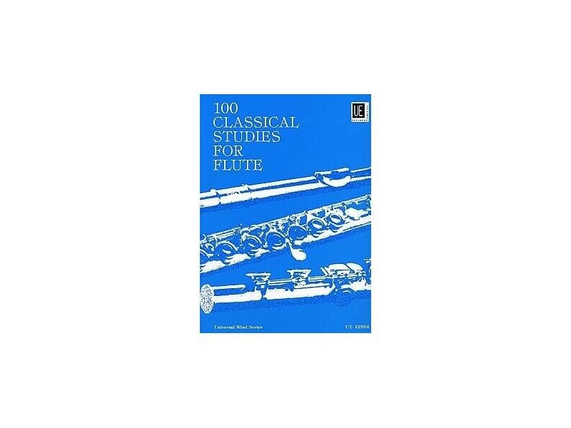 Universal Edition 100 Classical Studies for Flute click to zoom image