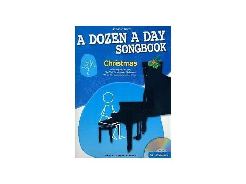 Willis Music A Dozen A Day Songbook Christmas Book 1 Easy Piano Book/CD click to zoom image