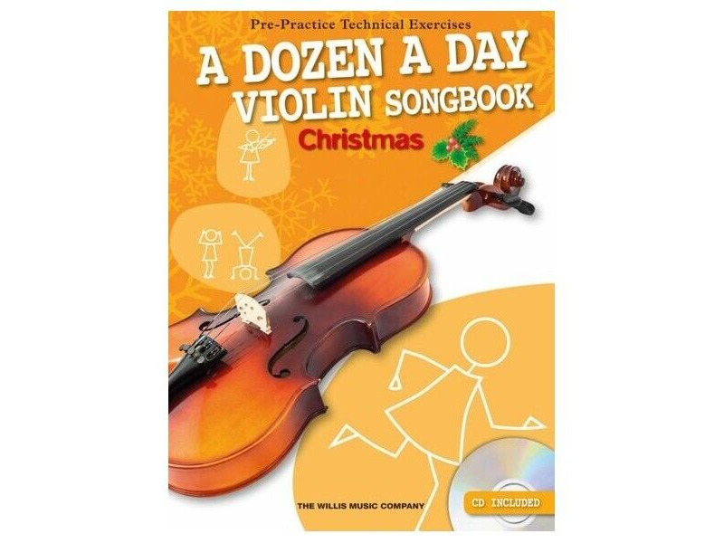 Willis Music A Dozen A Day Violin Songbook: Christmas click to zoom image