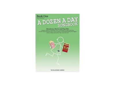 Willis Music A Dozen A Day Songbook Book One (w/ audio) 