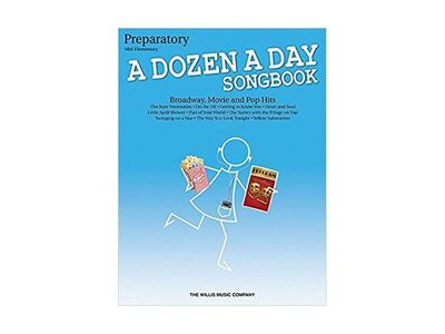 Willis Music A DOZEN A DAY SONGBOOK PREPARATORY 