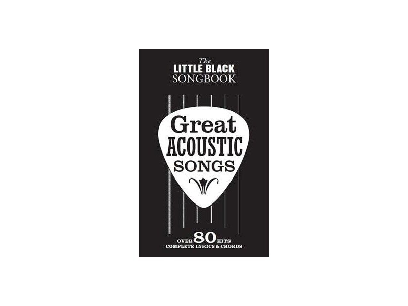 Wise Publications The Little Black Songbook Great Acoustic Songs click to zoom image