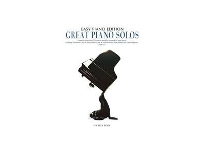 Wise Publications Great Piano Solos - The Blue Book Easy Piano 