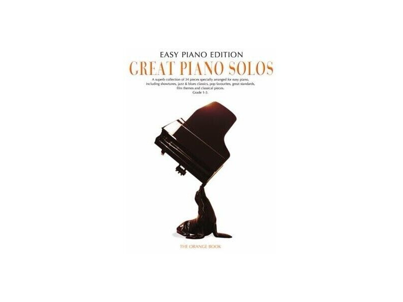 Wise Publications Great Piano Solos - The Orange Book Easy Piano click to zoom image