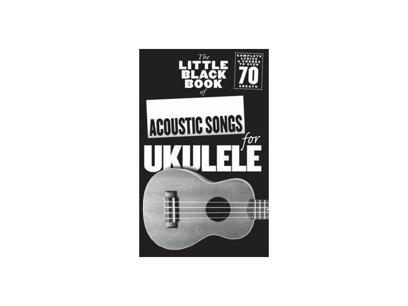 Wise Publications The Little Black Songbook: Acoustic Songs for Ukulele click to zoom image
