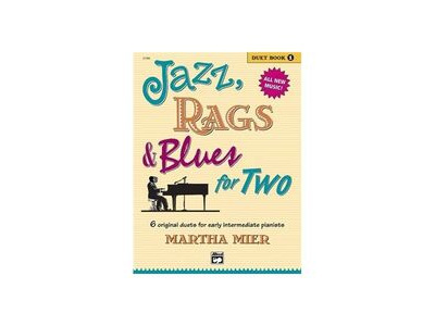 Alfred Music Jazz Rags & Blues for 2 Book 1 