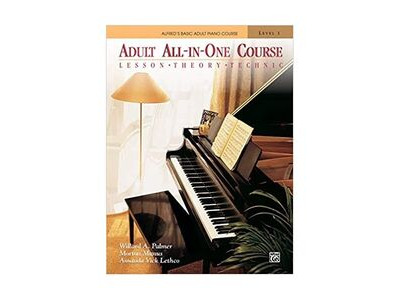 Alfred Music Alfreds Basic Adult All In One Course Level 1 (Book Only)