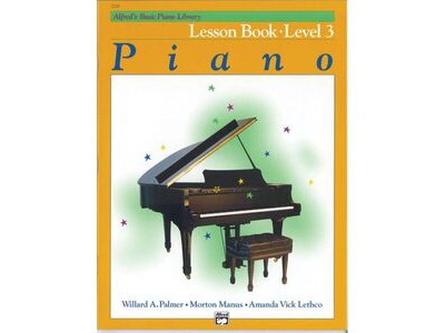 Alfred Music Alfreds Basic Piano Library Lesson 3