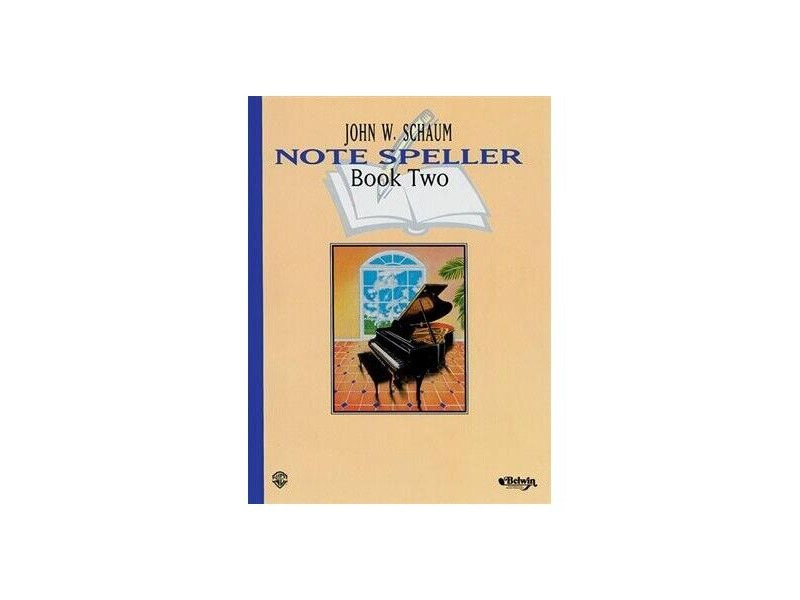 Alfred Music John W. Schaum Note Speller Book 2 click to zoom image