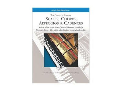 Alfred Music The Complete Book of Scales, Chords, Arpeggios, & Cadences 