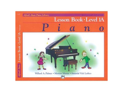 Alfred Music Alfred's Basic Piano Library Lesson 1A 