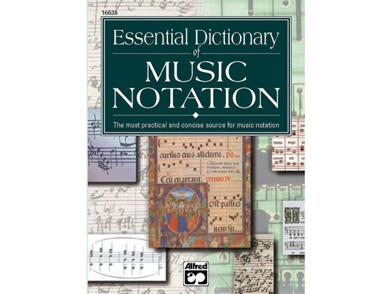 Alfred Music Essential Dictionary of Music Notation click to zoom image
